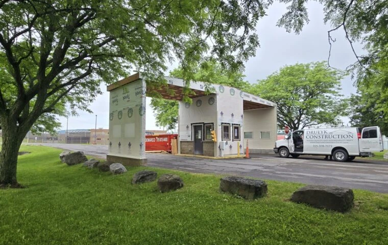 When Truck Meets Guard Shack: Our Team Steps In Immediately